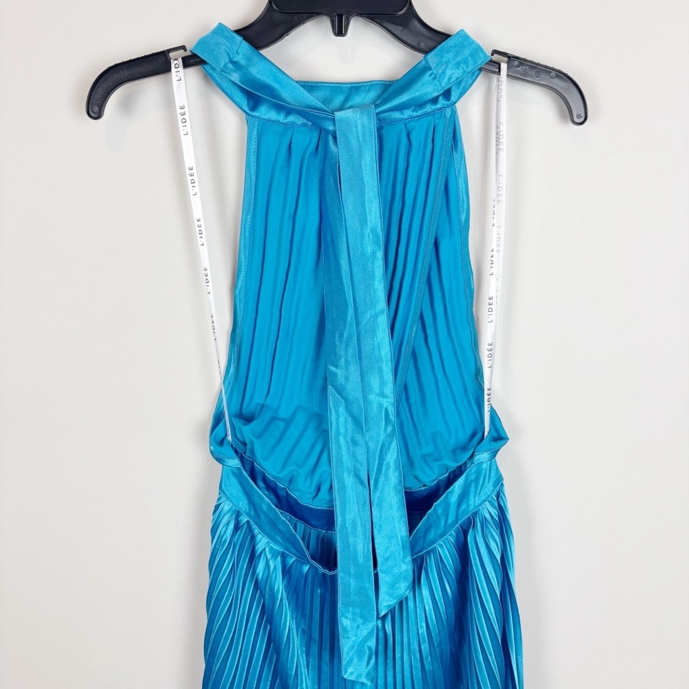 L’IDEE Renaissance Split Gown in Cloud Blue Size 12 - Picture 5 of 12